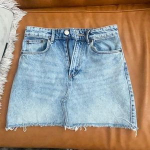 Zara Denim Mini Skirt